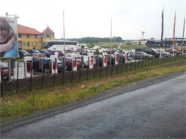 Tesla Supercharger in Europe