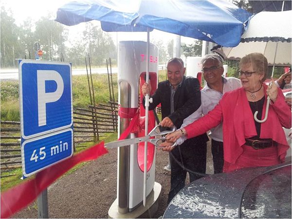 Tesla Supercharger in Europe